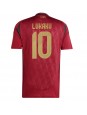 Belgien Romelu Lukaku #10 Replika Hemmakläder EM 2024 Kortärmad